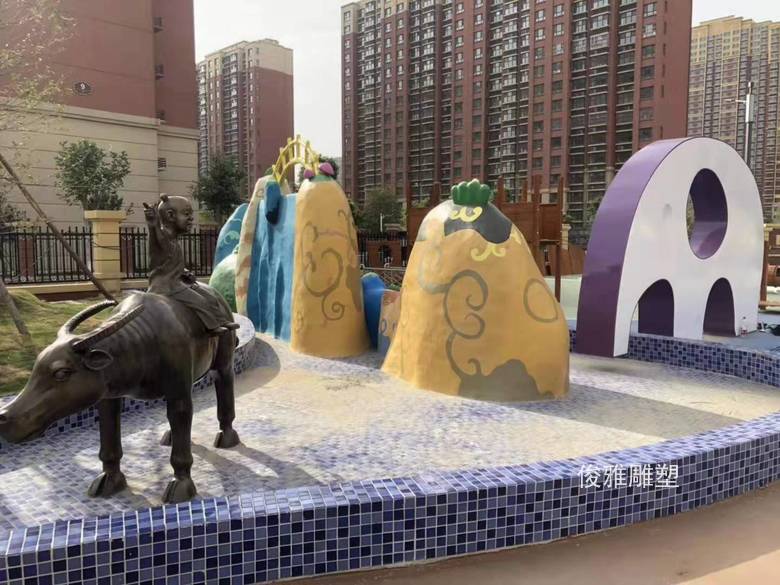 泰安碩園、和園幼兒園玻璃鋼雕塑